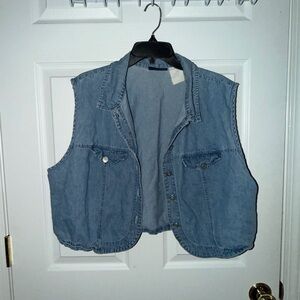 Faded Glory Denim Vest
